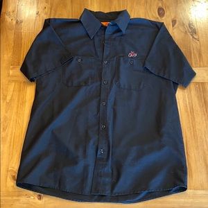 NEW BELGIUM BREWING CO. - Black button shirt - L